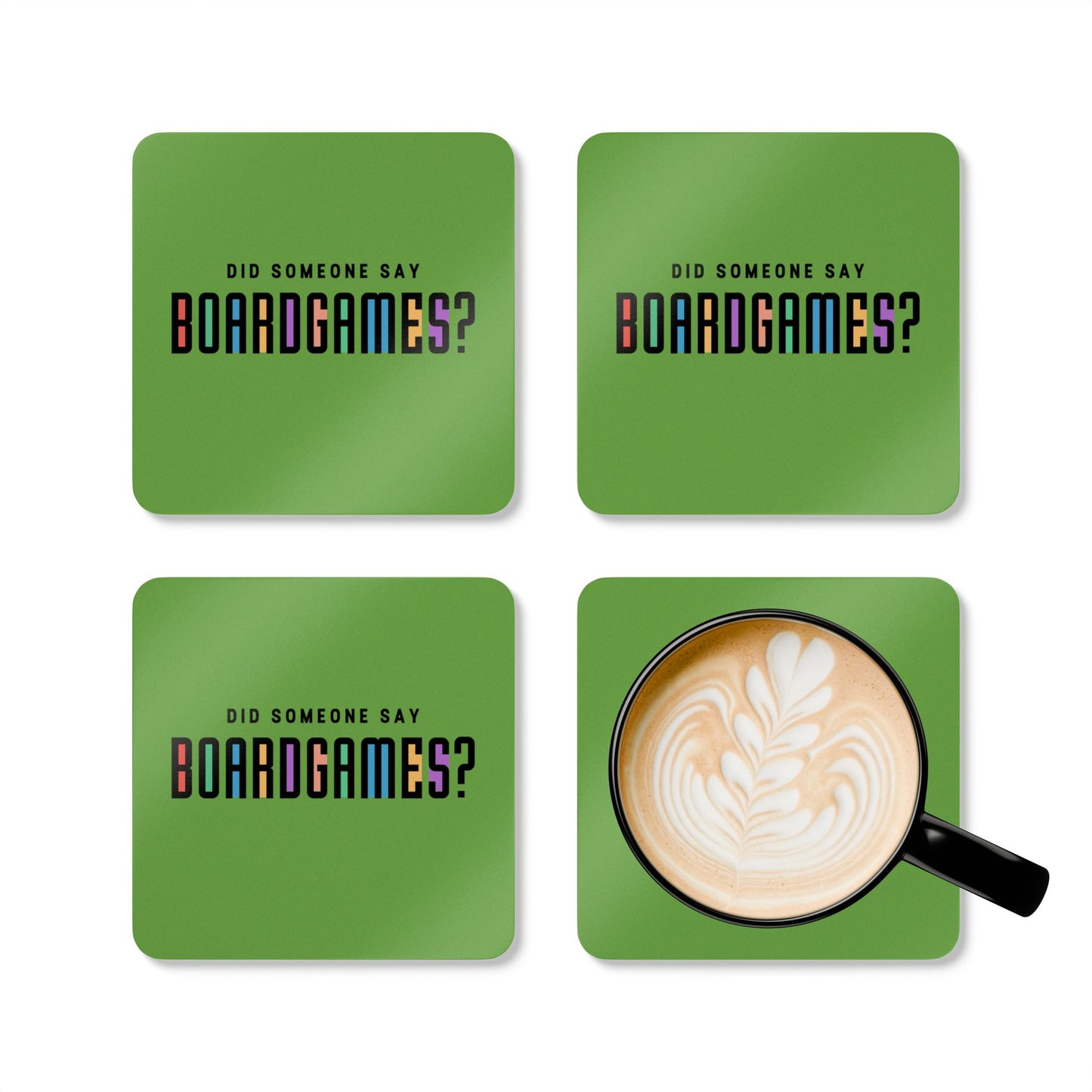 Coasters | BoardGames (Green)