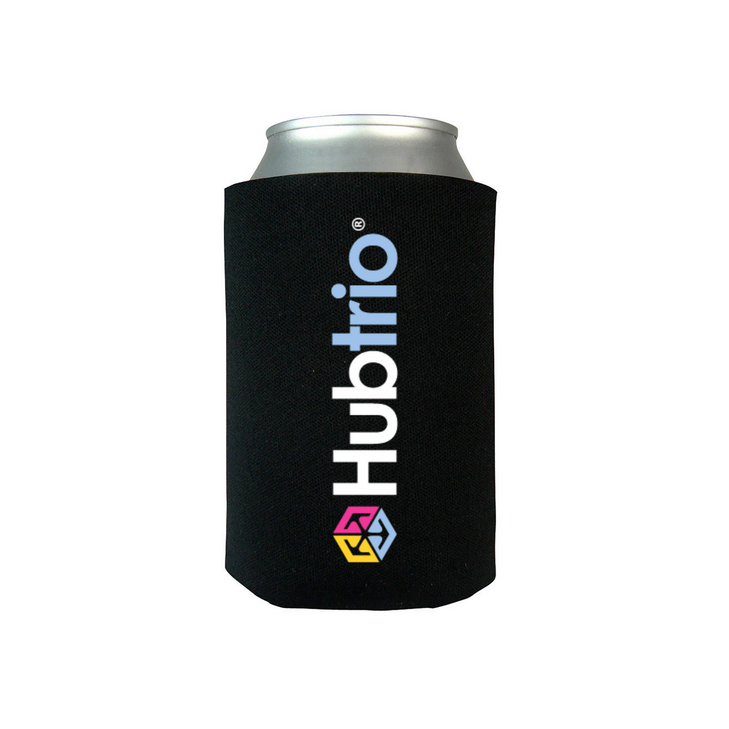 Custom Branded Can Cooler | Black