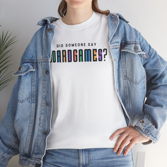 T-Shirt | BoardGames (White)